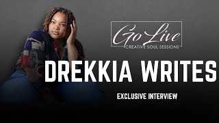 Drekkia Writes A Poets Journey to Finding Her Voice  Full Interview [upl. by Eustace]