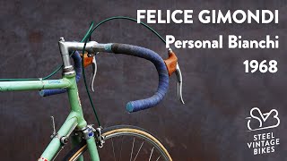 Felice Gimondi Personal Bianchi Road Bicycle 1968 [upl. by Lanctot]