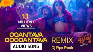 Oo Antava Oo Antava REMIX Pushpa Song HindiSong Gms CompetitionSong HindisongGmsdj [upl. by Ramsdell]