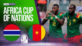 The Gambia vs Cameroon  AFCON 2021 HIGHLIGHTS  01292022  beIN SPORTS USA [upl. by Dean648]