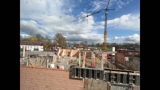 GO basisschool Klim Op  Timelapse nieuw schoolgebouw 1 [upl. by Yonina896]