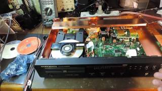 Marantz CD6000OSE KI Ken Ishiwata Signature Edition after laser replacement [upl. by Revolc]