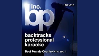 Whose Bed Have Your Boots Been Under Karaoke Instrumental Track In the Style of Shania Twain [upl. by Bokaj]