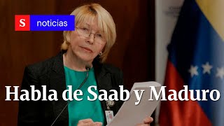 Exfiscal de Venezuela Luisa Ortega habla de Alex Saab y sus vínculos con Nicolás Maduro  Semana [upl. by Joni293]