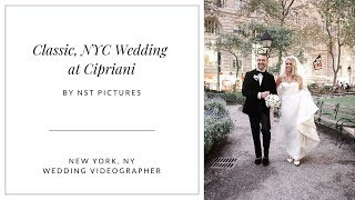 Cipriani Wedding  New York NY Videographers  NST Pictures [upl. by Chilt]