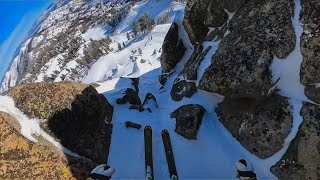 Granite Chief Peak  Squaw Valley CA  Feb 4 2021 [upl. by Mackay556]