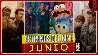 ESTRENOS del CINE JUNIO 2024  Películas que se Estrenan en Junio 2024 [upl. by Lukash]