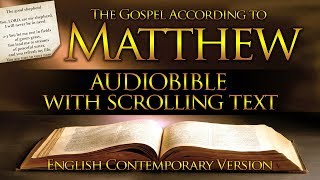 Holy Bible Matthew 1 to 28  Full Contemporary English With Text [upl. by Divad]