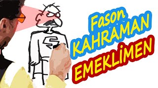 KARiKATÜR ÇİZİM  Süper fason kahramanlar  Drawing Cartoon  Fake Heroes [upl. by Sivartal929]