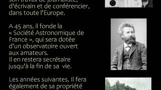 BREVE PRESENTATION DE LA VIE DE CAMILLE FLAMMARION [upl. by Adnof932]