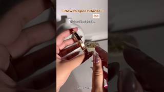 CARTIER BRACELET OPENING TUTORIAL✅ ytshorts bracelet jewellery trending smallbusiness makeup [upl. by Rube]