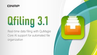 Qfiling 31 Realtime data filing with QuMagie Core AI support for automated file organization [upl. by Angelico]