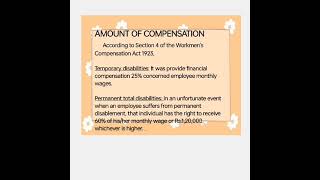 Workmen Compensation Act 1923 [upl. by Kuth]