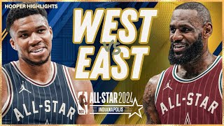 Team LeBron vs Team Giannis Full Game Highlights  Feb 18  2024 NBA All Star Game [upl. by Mortimer]