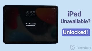 iPad Unavailable How to Unlock Unavailable iPad  Heres 4 Ways to Fix it✅ 2024 [upl. by Thorwald]