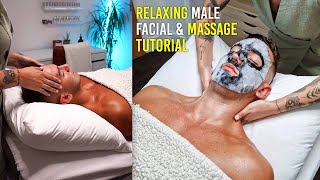 Drift Away With This Relaxing Mens Facial Massage Tutorial [upl. by Daren]