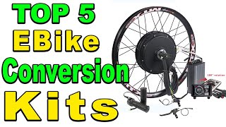 TOP 5 Best EBike Conversion Kits Review 2024 [upl. by Rae]