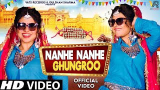 Nanhe Nanhe Ghungroo Official Video Ak Jatti  Chandi Ka Naada  New Haryanvi Songs Haryanavi 2024 [upl. by Pattani356]