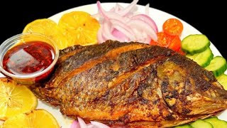 TASTY AIR FRYER WHOLE FISH  FRIED FISH TILAPIA [upl. by Olifoet]