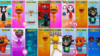 Masha Ultra Bling Montero Vs Talking Angela 2 Tom 🔥Who is best 🤣👌 Super Mega Battle Part 21 [upl. by Anilrats]