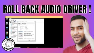 How to Roll Back Audio Driver Windows 10 [upl. by Radman161]