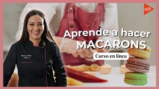 Curso Aprende a hacer macarons  School Online University [upl. by Clementius]