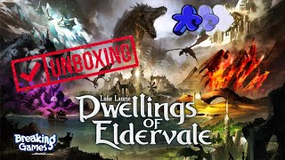 Dwellings of Eldervale  Kickstarter Unboxing [upl. by Lobell834]