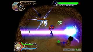 Recettear  Boss Fight  Obsidian Tower F15  2x Eyebat King [upl. by Aitan]