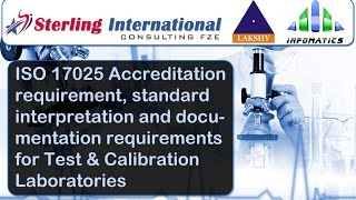 ISO 17025 Accreditation Requirements for NABL UKAS ENAS Certificate for test amp calibration labs [upl. by Edyaj]