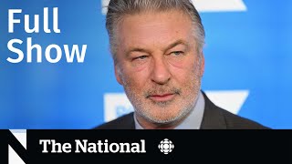 CBC News The National  Alec Baldwin charges Rotting seafood sauce Miracle cure claims [upl. by Ellehcan]