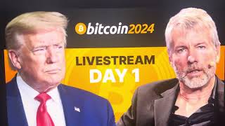 BITCOIN CONFERENCE 2024…DONALD TRUMP HAS LIT A FIRE…NOW THE DEMOCRATS GIVE CRYPTO GREEN LIGHT [upl. by Ahkeber56]