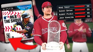 I Bought MLB The Show 13 to Save Shohei Ohtani [upl. by Gleda]