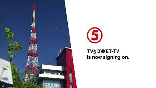 TV5 HD Sign On via IPTV Pro App April 25 2024 [upl. by Fiel822]