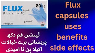 Flux capsule Fluoxetine 20 mg uses in Urdu Hindi  depression tension anxiety [upl. by Itsyrc422]