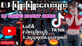 DJ သီချင်းမြူးမြူးလေးများ ရှယ်မိုက်  Dj Naing Khant Aung Remix Myanmar dj remix 2024 [upl. by Cataldo]