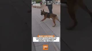 Confused Payson PD K9 attacks wrong person [upl. by Kcuhc]