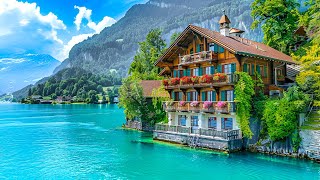 Brienz The most beautiful Swiss village 🇨🇭 Switzerland 4K [upl. by Lucia]