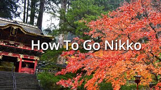 How To Go Nikko From Tokyo [upl. by Fonville]