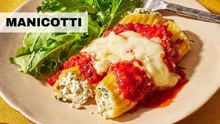 Manicotti is the ultimate Italian comfort food Cheese Stuffed Manicotti Recipe [upl. by Kathryn209]