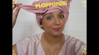 Plopping técnica para definir os cachos [upl. by Ronaele]