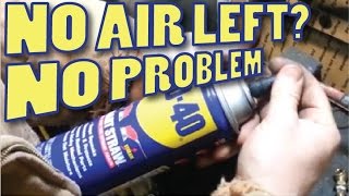 Refill flat AEROSOL Spray Cans like the WD40 and others [upl. by Crompton]