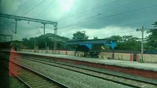 Gently Skipping Kalamasseri  Freight train unloading on Loop line  KLMR SR [upl. by Yerffoj]