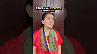 ESi Teacher khas milti hai🥹❤️pyaar ytshorts teacher shorts youtubeindia youtubeshorts share [upl. by Aidnic672]