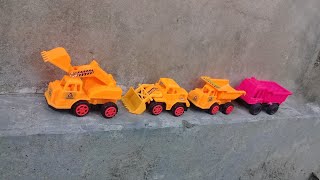 Model 4 Tractor and Mini Rc Lightning McQueen Video BDO OF TOYS [upl. by Aynik756]