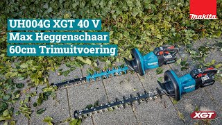 UH004G XGT 40 V Max Heggenschaar 60cm Trimuitvoering [upl. by Bayless43]