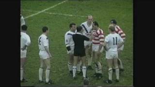 Warrington v Wigan World War 3 New Years Day 1988 [upl. by Amabelle671]