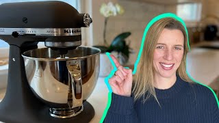 Unboxing and Review The GameChanging KitchenAid Artisan Stand Mixer [upl. by Fitzger]