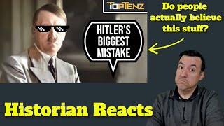 10 World War II Myths That You Believe Because of Hollywood  TopTenz Reaction [upl. by Nagem]