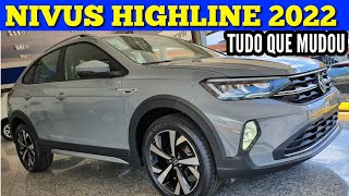 VW NIVUS 2022 HIGHLINE TUDO QUE MUDOU E PREÇO [upl. by Ime]