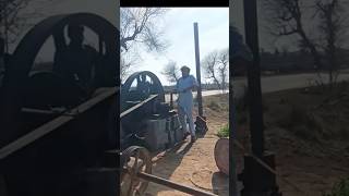 Start Up Oil diesel engine  Diesel Engine Amazing Sound  Short video [upl. by Notxam]